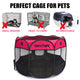 Cosy Life Playpen Pop Up Tent for Pets Dogs Puppies | Medium - Red