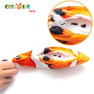 COSY LIFE Electric Flopping Catnip Fish Toy for Cat with USB Cable | Chew & Bite | Clown Fish